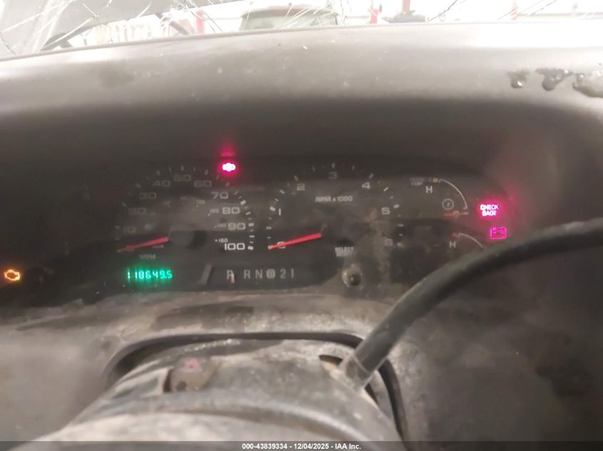 2002 Ford F-250 VIN: 1FTNX21L02EC65870 Lot: 43839334