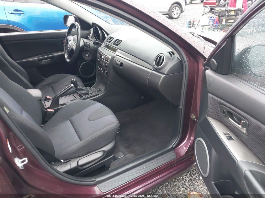 2007 Mazda Mazda3 S Touring VIN: JM1BK343271604310 Lot: 43839339