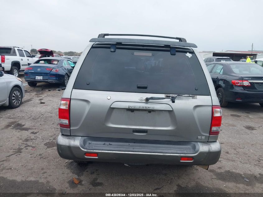 2000 Nissan Pathfinder Le/Se/Xe VIN: JN8AR07S8YW415565 Lot: 43839344