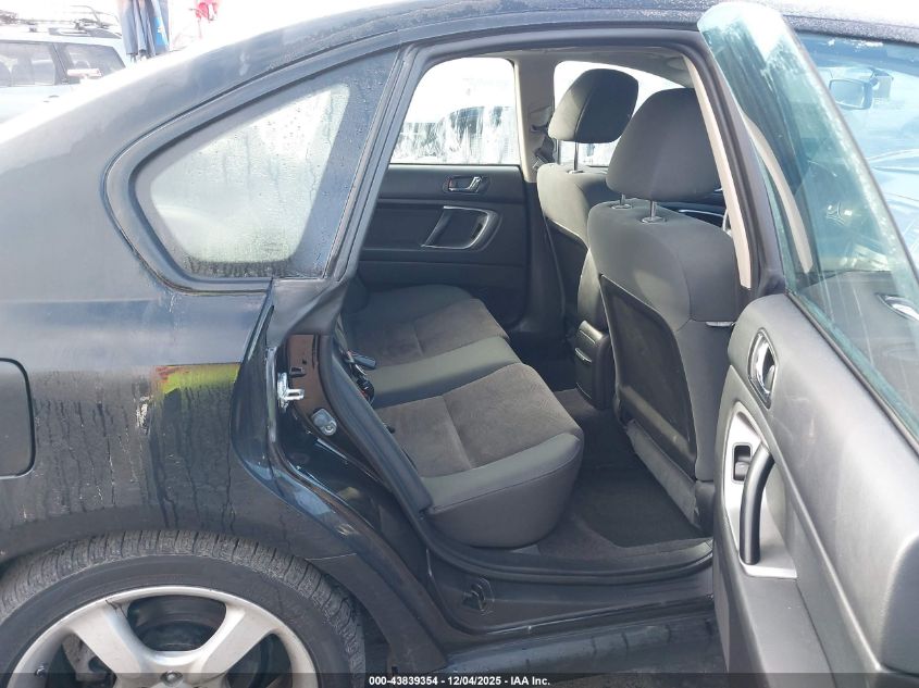 2008 Subaru Legacy 2.5I VIN: 4S3BL616387222640 Lot: 43839354