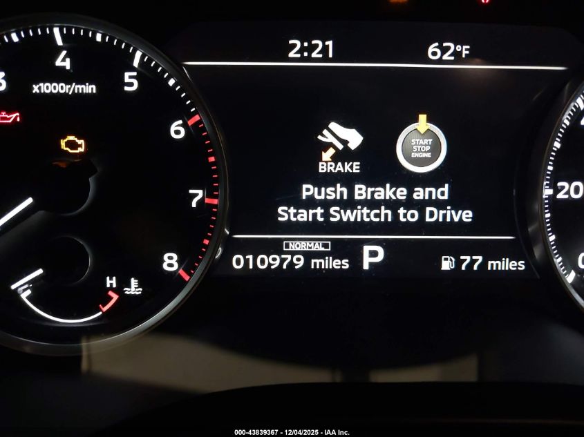 2025 Mitsubishi Outlander Se 2.5 S-Awc/Trail Edition S-Awc VIN: JA4J4VA88SZ044525 Lot: 43839367