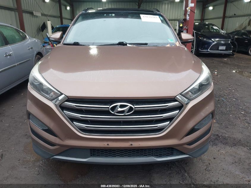 2016 Hyundai Tucson Limited VIN: KM8J33A22GU236760 Lot: 43839383