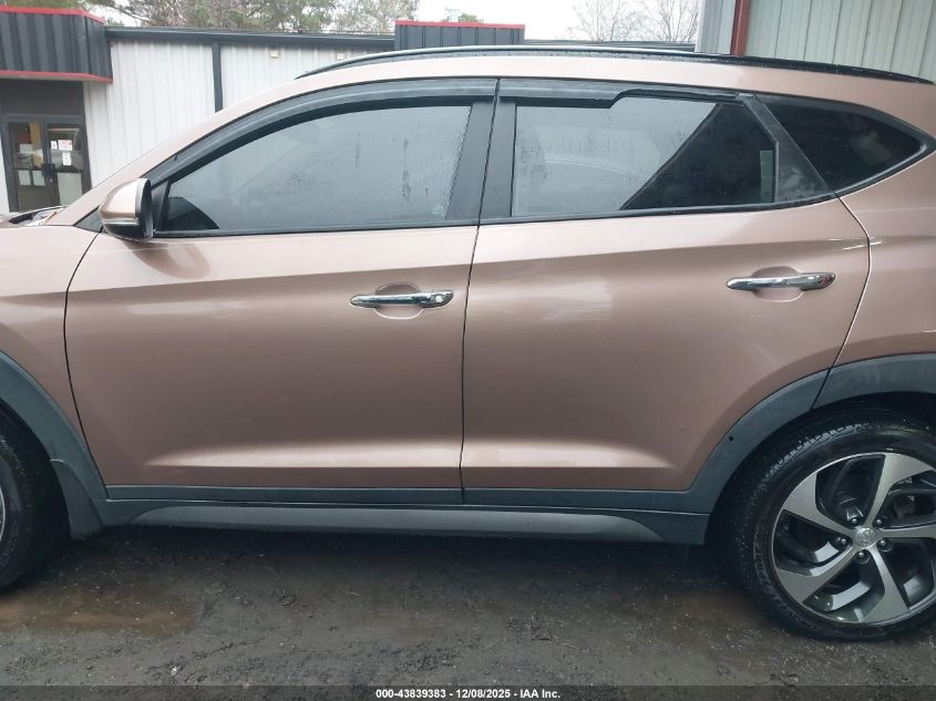 2016 Hyundai Tucson Limited VIN: KM8J33A22GU236760 Lot: 43839383