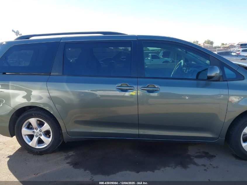 2013 Toyota Sienna Le V6 8 Passenger VIN: 5TDKK3DC6DS404058 Lot: 43839384