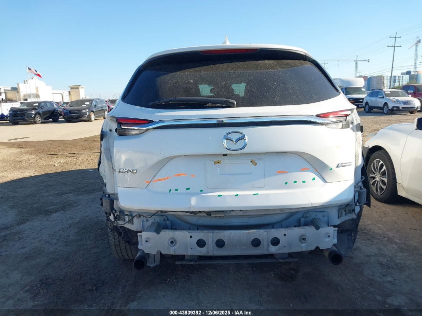 2016 Mazda Cx-9 Touring VIN: JM3TCACY5G0101547 Lot: 43839392