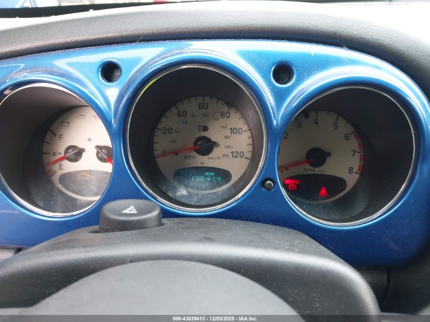 2005 Chrysler Pt Cruiser Limited VIN: 3C8FY68B35T570921 Lot: 43839413