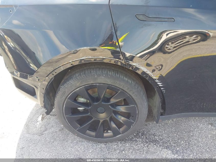 2021 Tesla Model Y Long Range Dual Motor All-Wheel Drive VIN: 5YJYGDEE6MF189836 Lot: 43839415