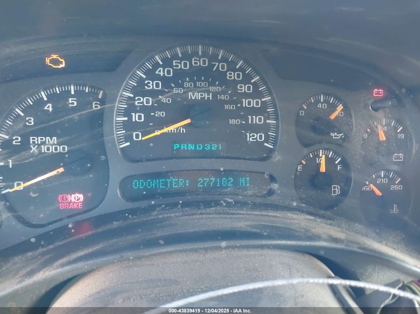 2003 Chevrolet Silverado 1500 VIN: 2GCEC19V831251830 Lot: 43839419