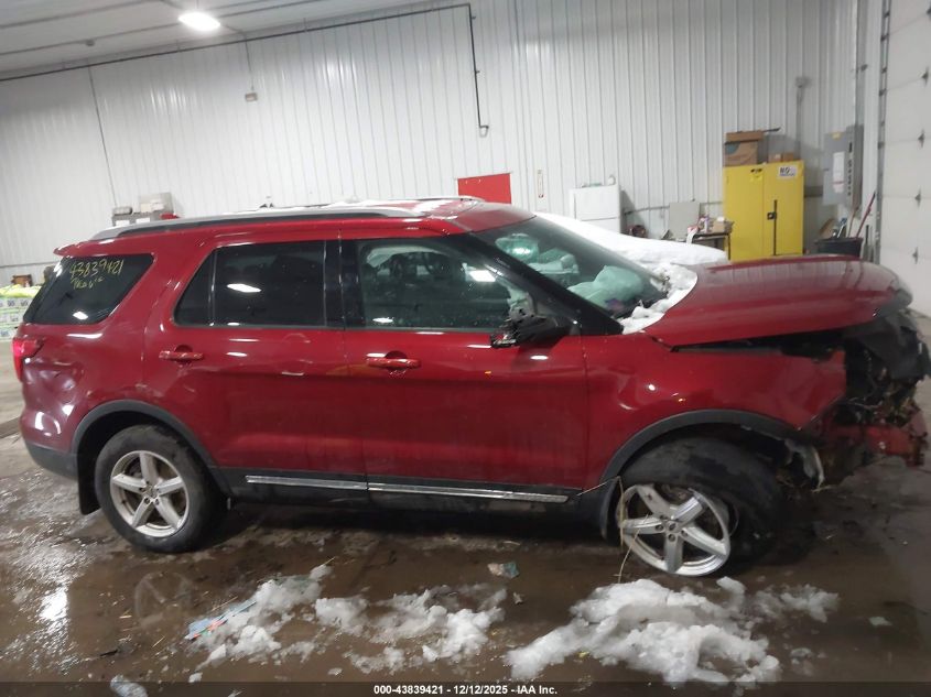2017 Ford Explorer Xlt VIN: 1FM5K8DH9HGD12590 Lot: 43839421