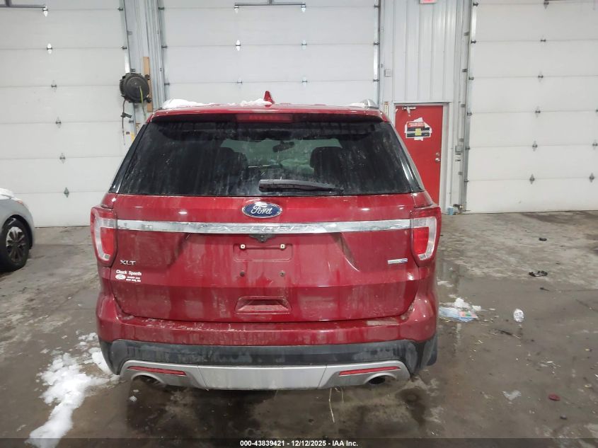 2017 Ford Explorer Xlt VIN: 1FM5K8DH9HGD12590 Lot: 43839421