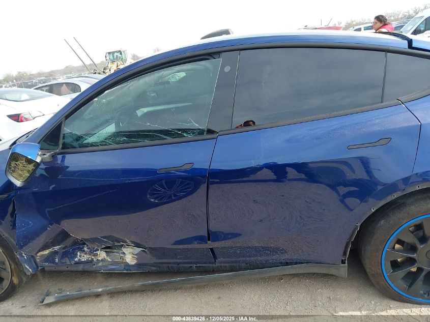 2023 Tesla Model Y Awd/Long Range Dual Motor All-Wheel Drive VIN: 7SAYGAEE5PF644181 Lot: 43839426