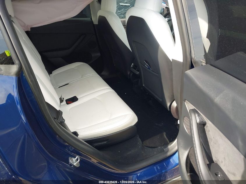 2023 Tesla Model Y Awd/Long Range Dual Motor All-Wheel Drive VIN: 7SAYGAEE5PF644181 Lot: 43839426