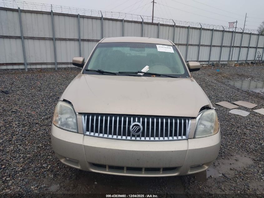 2007 Mercury Montego Luxury VIN: 1MEFM40147G604956 Lot: 43839460