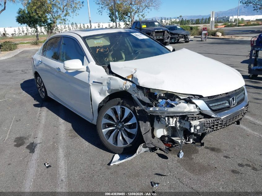 2014 Honda Accord Hybrid Ex-L VIN: 1HGCR6F5XEA003239 Lot: 43839465