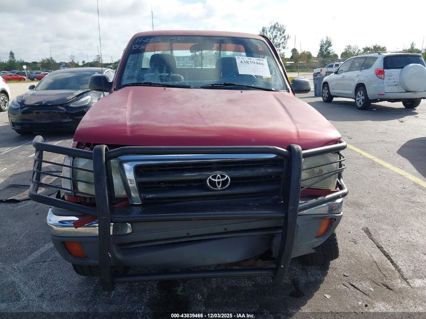 2000 Toyota Tacoma Prerunner VIN: 5TENM92N8YZ696531 Lot: 43839466