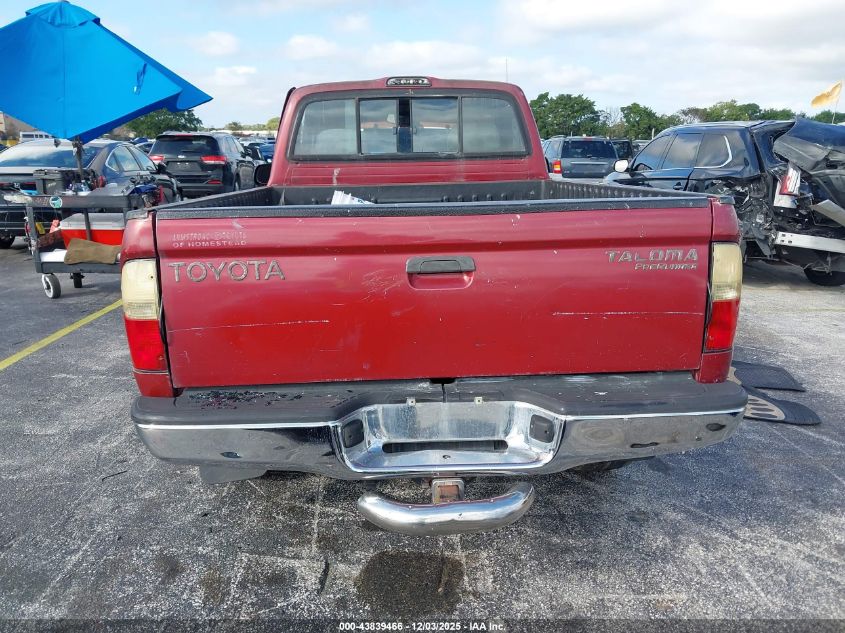 2000 Toyota Tacoma Prerunner VIN: 5TENM92N8YZ696531 Lot: 43839466