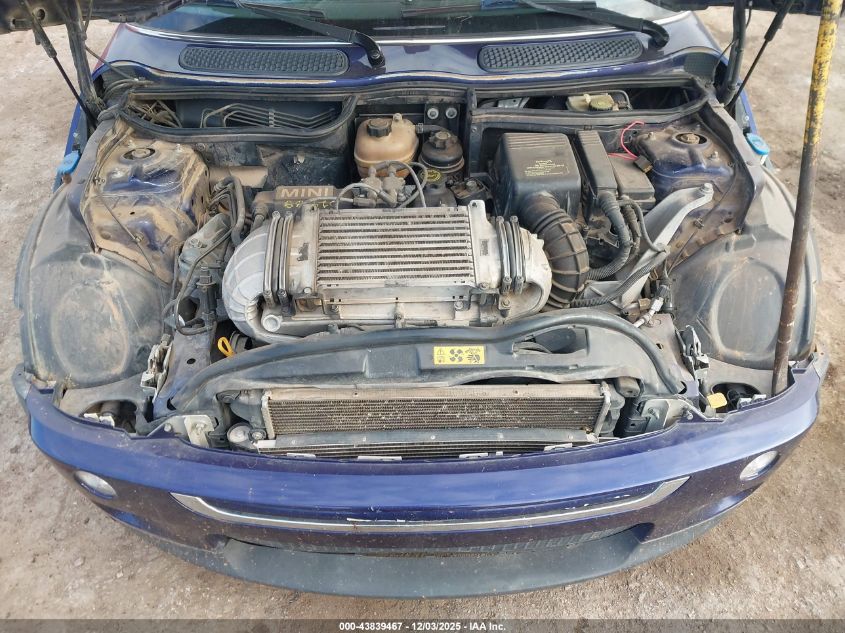 2005 Mini Cooper S VIN: WMWRE33495TD91678 Lot: 43839467
