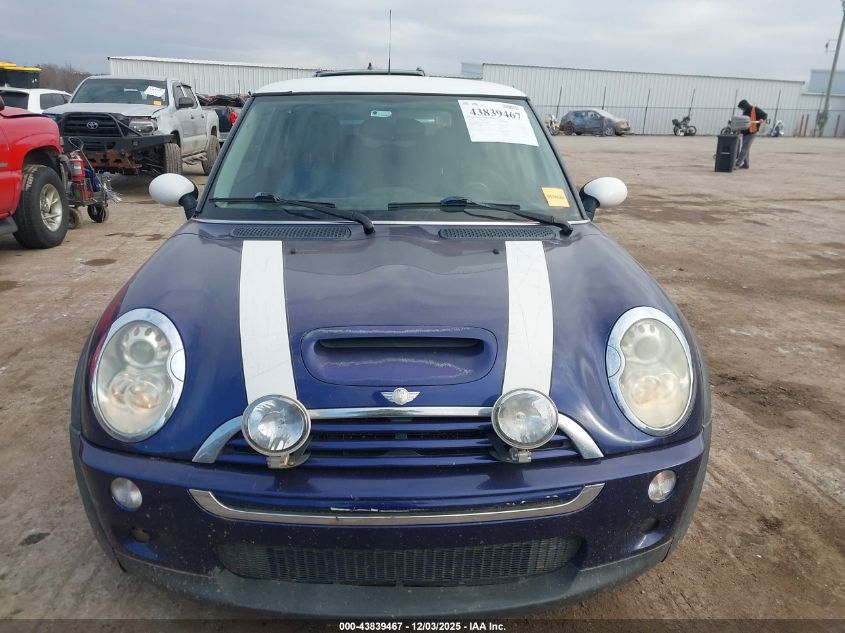 2005 Mini Cooper S VIN: WMWRE33495TD91678 Lot: 43839467