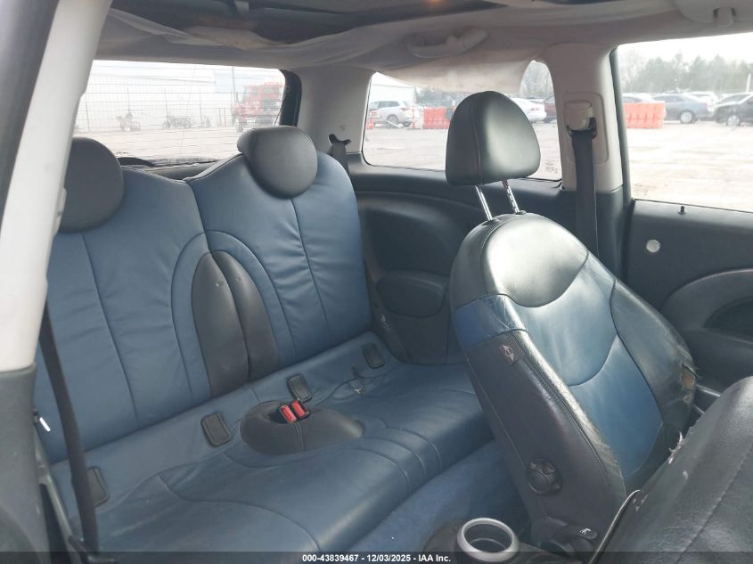 2005 Mini Cooper S VIN: WMWRE33495TD91678 Lot: 43839467