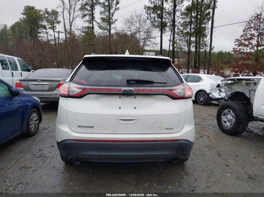 2018 Ford Edge Se VIN: 2FMPK3G95JBB61194 Lot: 43839489