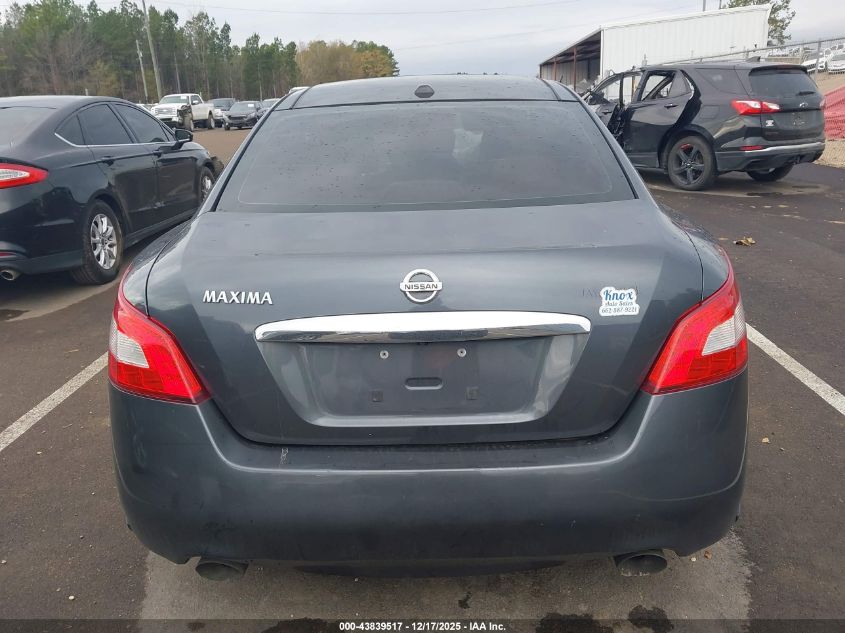 2009 Nissan Maxima 3.5 Sv VIN: 1N4AA51E89C823348 Lot: 43839517
