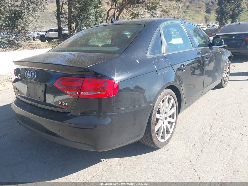 WAUJF78K39N051751 2009 AUDI A4 photo no. 4