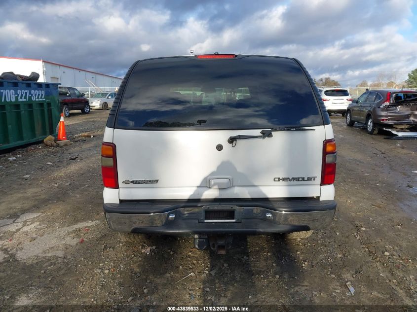 2003 Chevrolet Tahoe Lt VIN: 1GNEC13Z53J288438 Lot: 43839533