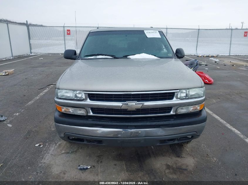 2002 Chevrolet Suburban 1500 Ls VIN: 3GNEC16Z42G336345 Lot: 43839543