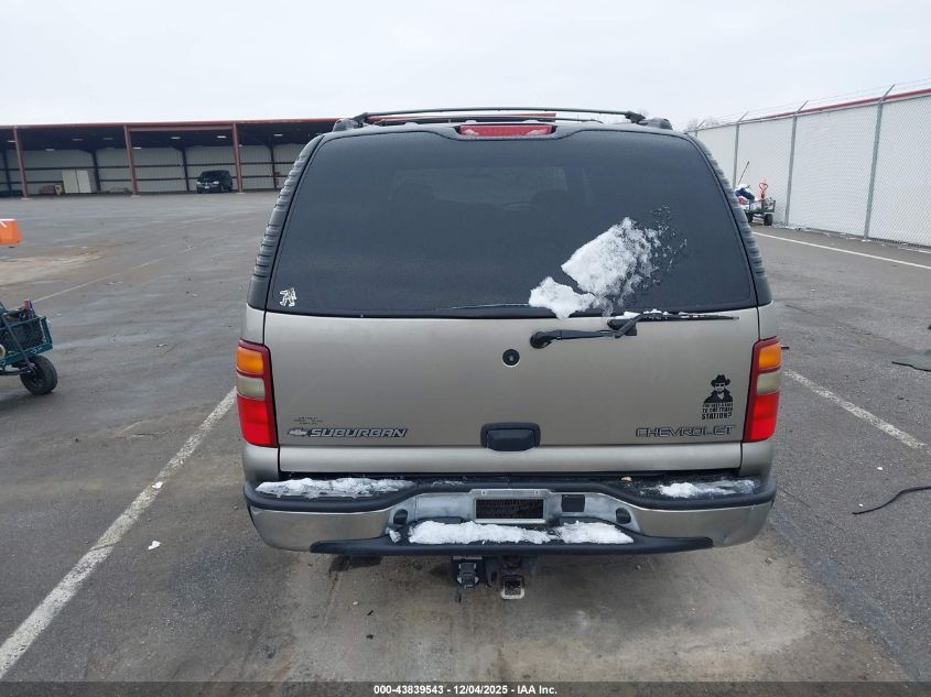 2002 Chevrolet Suburban 1500 Ls VIN: 3GNEC16Z42G336345 Lot: 43839543