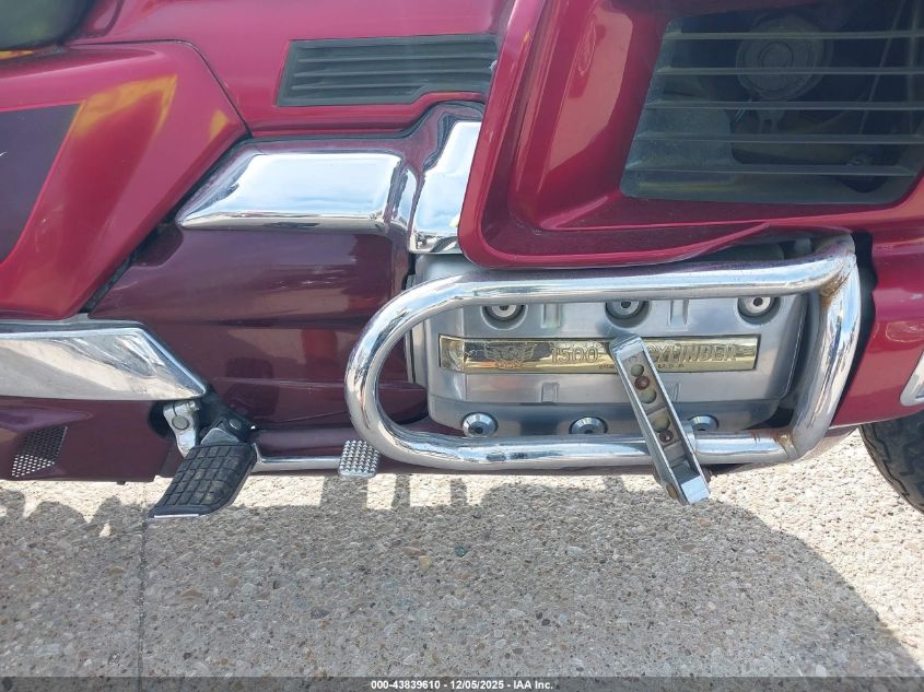 1994 Honda Gl1500 Se VIN: 1HFSC2239RA602444 Lot: 43839610