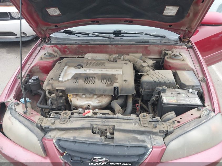 2004 Hyundai Elantra Gls/Gt VIN: KMHDN46D64U777071 Lot: 43839637