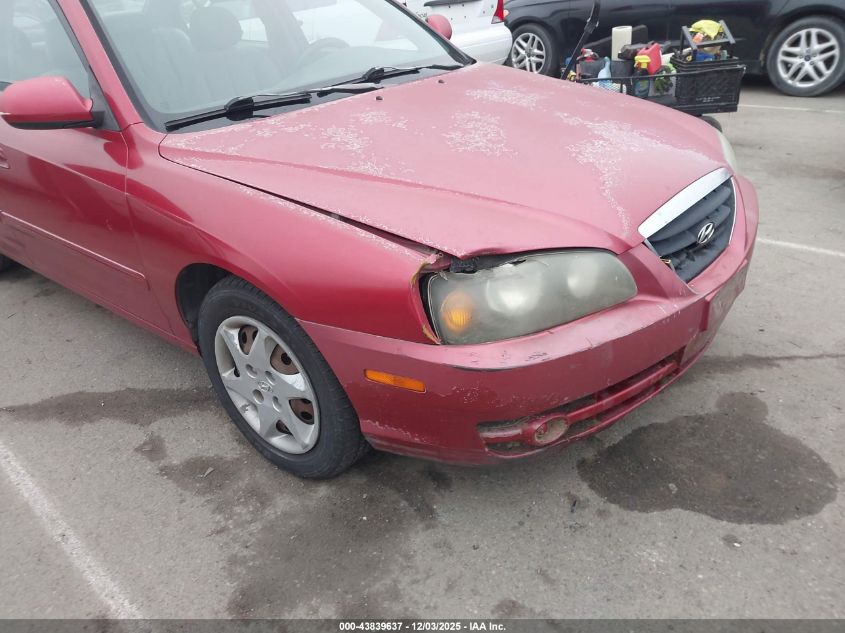 2004 Hyundai Elantra Gls/Gt VIN: KMHDN46D64U777071 Lot: 43839637