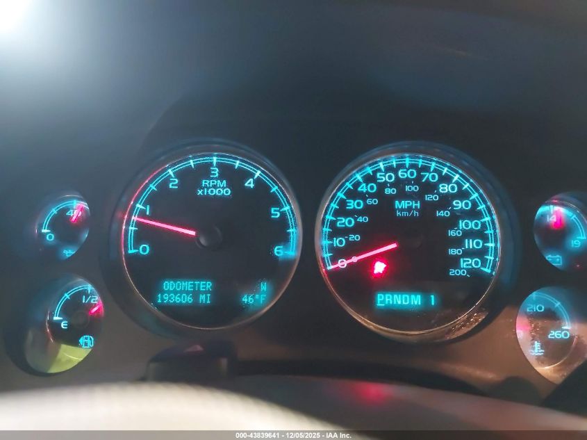 2009 Chevrolet Tahoe Ltz VIN: 1GNFK332X9R175701 Lot: 43839641