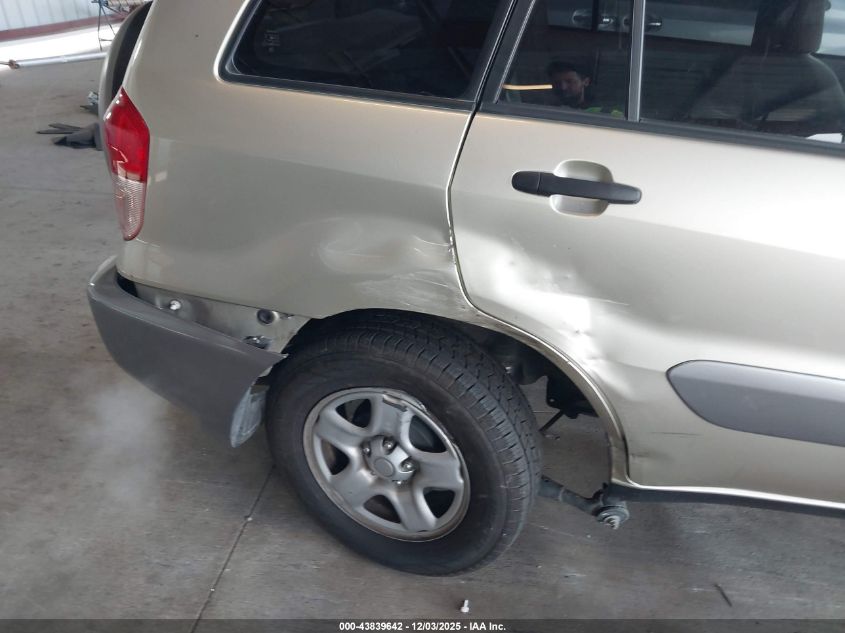 2003 Toyota Rav4 VIN: JTEGH20V530108564 Lot: 43839642