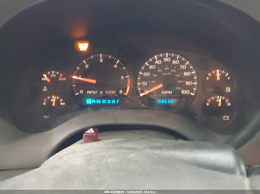 2002 Chevrolet Blazer Ls VIN: 1GNDT13W32K155624 Lot: 43839645