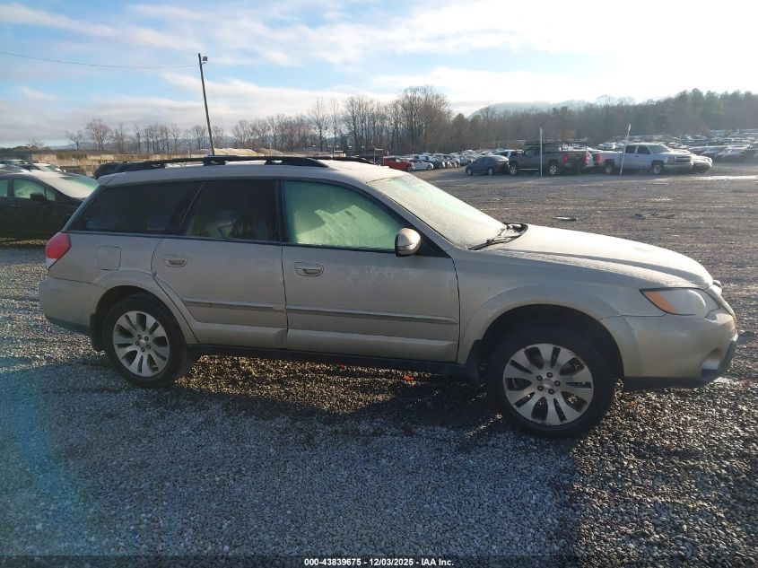 2009 Subaru Outback 3.0R Limited VIN: 4S4BP85C694312203 Lot: 43839675