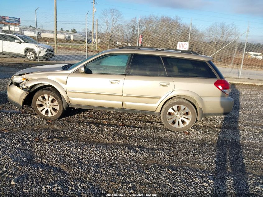 2009 Subaru Outback 3.0R Limited VIN: 4S4BP85C694312203 Lot: 43839675