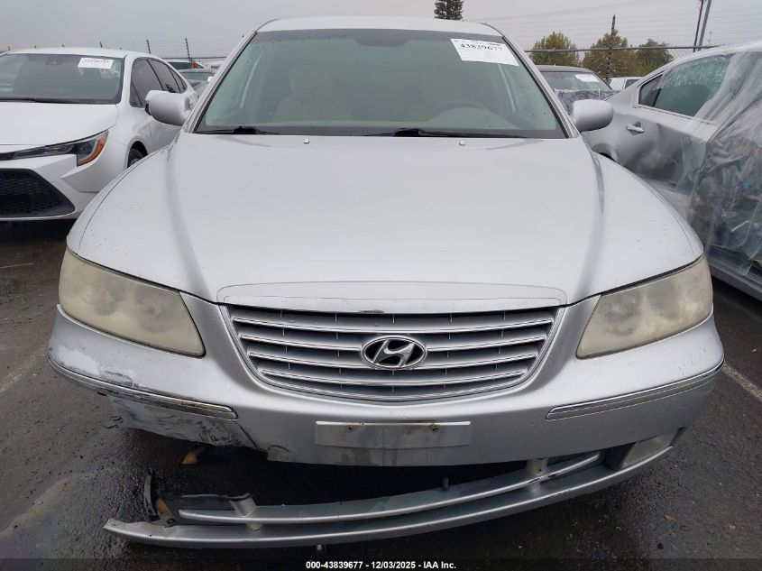 2007 Hyundai Azera Limited/Se VIN: KMHFC46F97A226851 Lot: 43839677