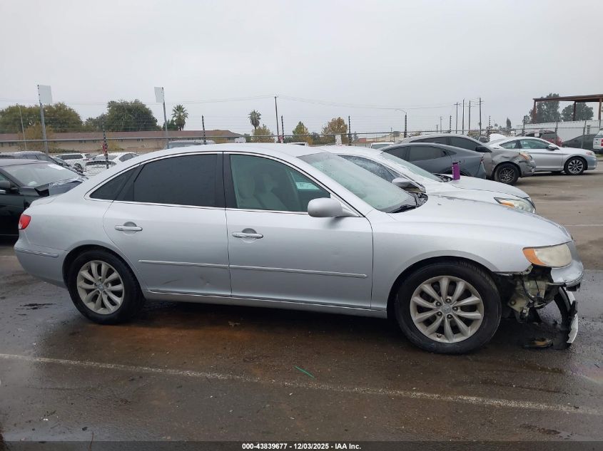 2007 Hyundai Azera Limited/Se VIN: KMHFC46F97A226851 Lot: 43839677