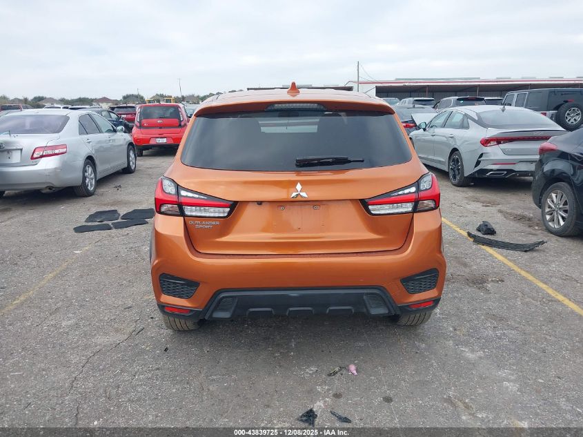 2020 Mitsubishi Outlander Sport 2.0 Es VIN: JA4AP3AU3LU012573 Lot: 43839725