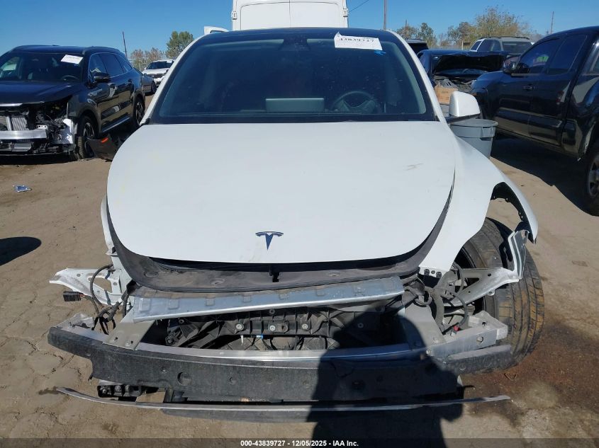 2023 Tesla Model Y Performance Dual Motor All-Wheel Drive VIN: 7SAYGDEF8PF624047 Lot: 43839727