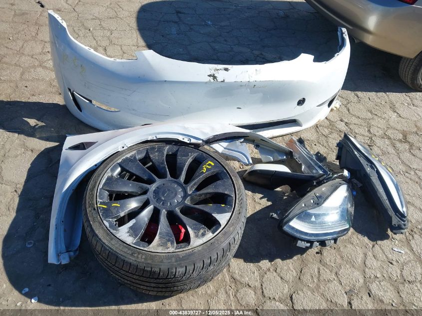 2023 Tesla Model Y Performance Dual Motor All-Wheel Drive VIN: 7SAYGDEF8PF624047 Lot: 43839727