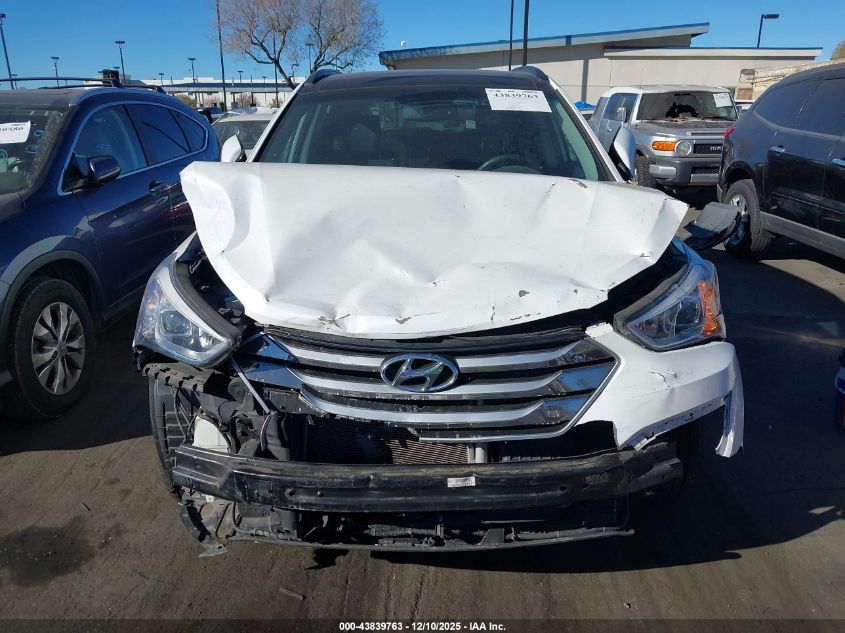 2015 Hyundai Santa Fe Sport 2.0L Turbo VIN: 5XYZW4LA5FG257711 Lot: 43839763