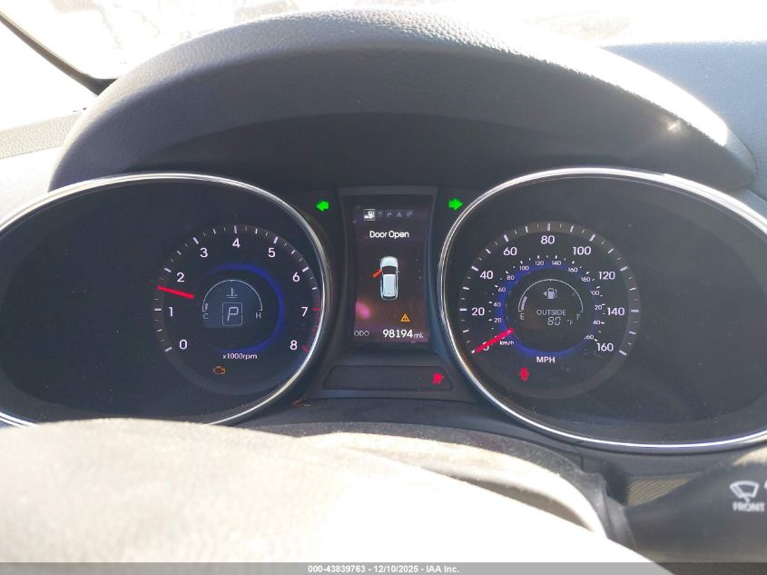 2015 Hyundai Santa Fe Sport 2.0L Turbo VIN: 5XYZW4LA5FG257711 Lot: 43839763