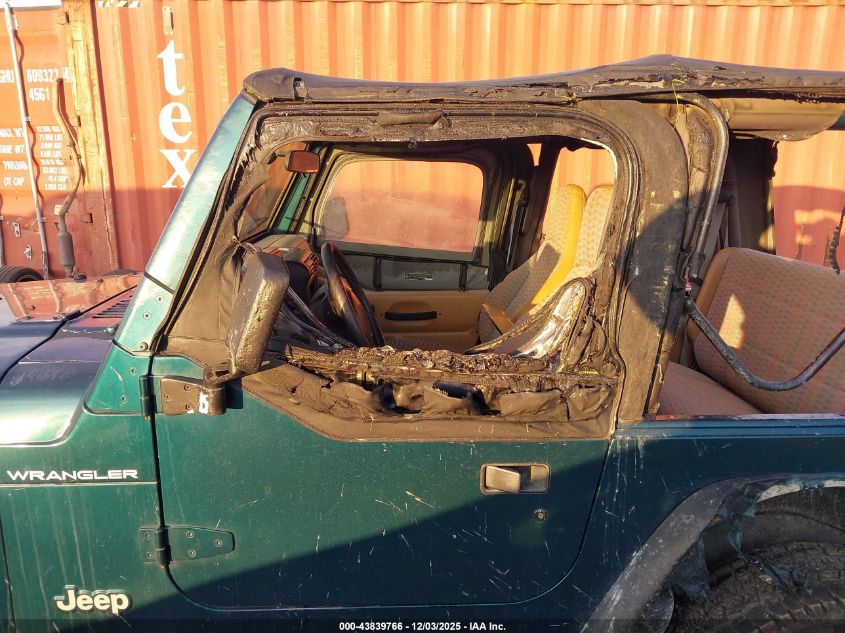 1997 Jeep Wrangler Se VIN: 1J4FY29P2VP522314 Lot: 43839766