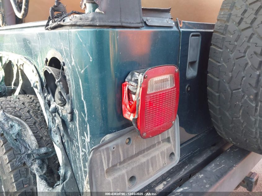 1997 Jeep Wrangler Se VIN: 1J4FY29P2VP522314 Lot: 43839766