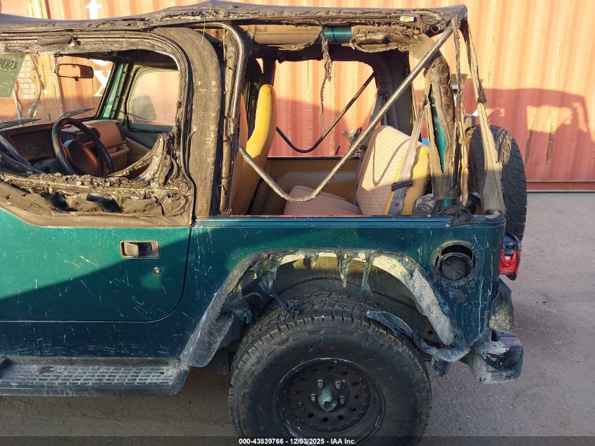 1997 Jeep Wrangler Se VIN: 1J4FY29P2VP522314 Lot: 43839766