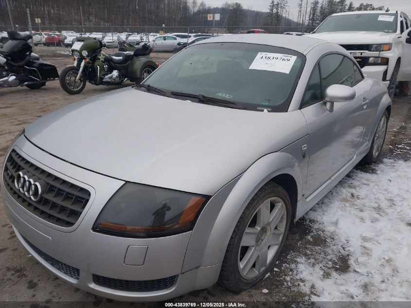 2004 Audi Tt 1.8L VIN: TRUWT28N241002917 Lot: 43839769