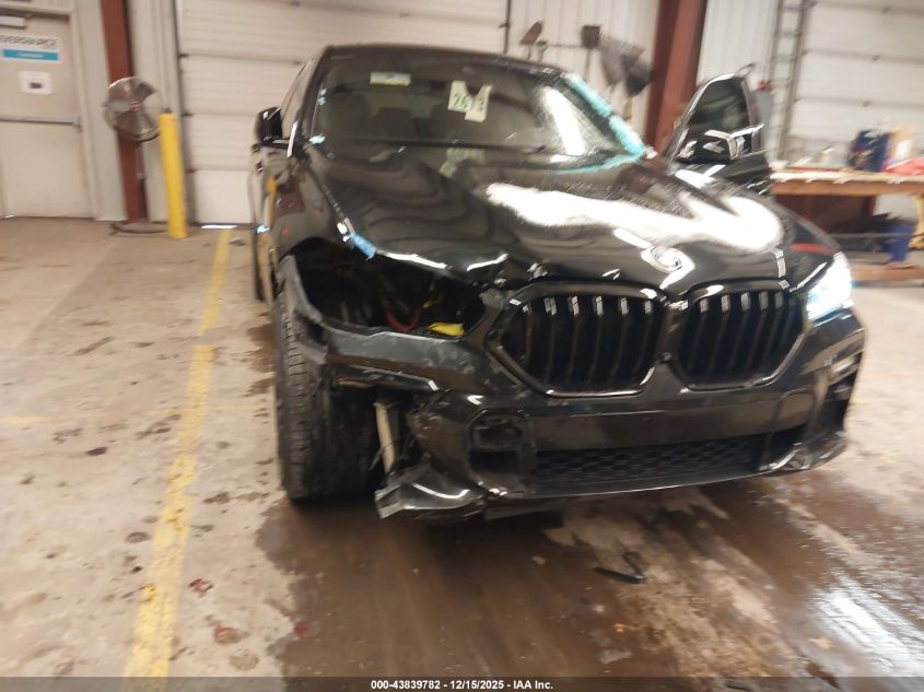 2020 BMW X6 xDrive40I VIN: 5UXCY6C07L9C99573 Lot: 43839782
