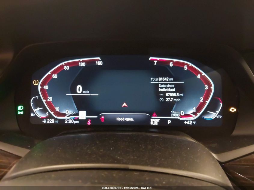 2020 BMW X6 xDrive40I VIN: 5UXCY6C07L9C99573 Lot: 43839782